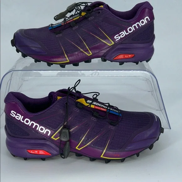 Salomon Speedcross Pro Trail Running Shoe Women's Size 8 - Picture 4 of 10
